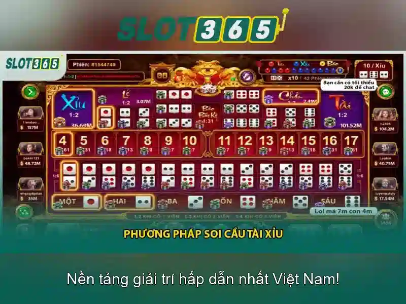 Trải nghiệm chơi slot trực tuyến tại Slot365