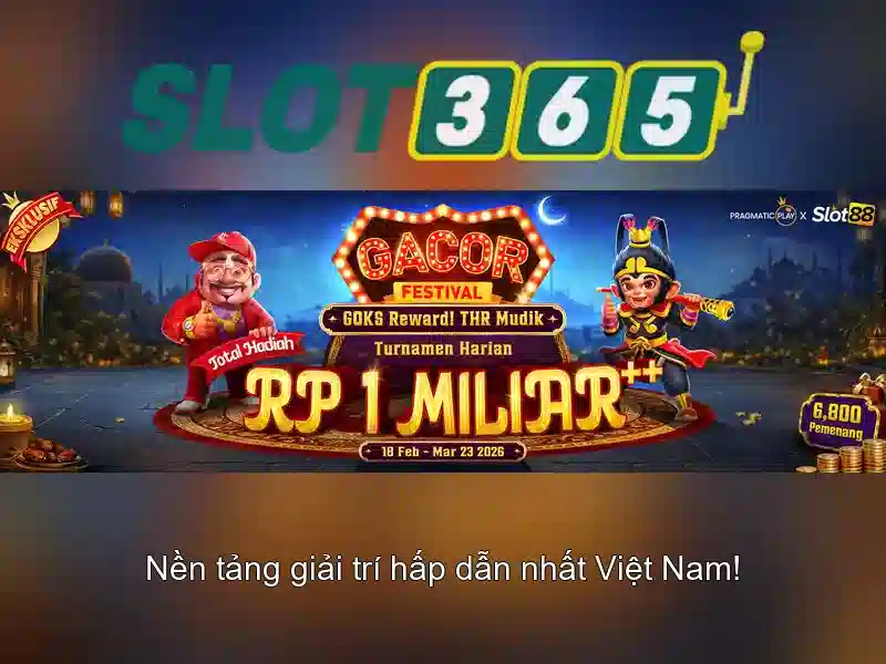 Slot365 - Trải nghiệm slot trực tuyến tại Việt Nam Giao diện nhà cái hoàn hảo