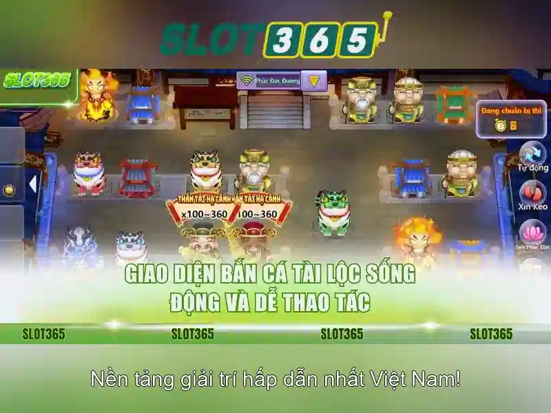Slot365 - Trải nghiệm casino trực tuyến an toàn và tiện lợi Giao diện nhà cái hoàn hảo